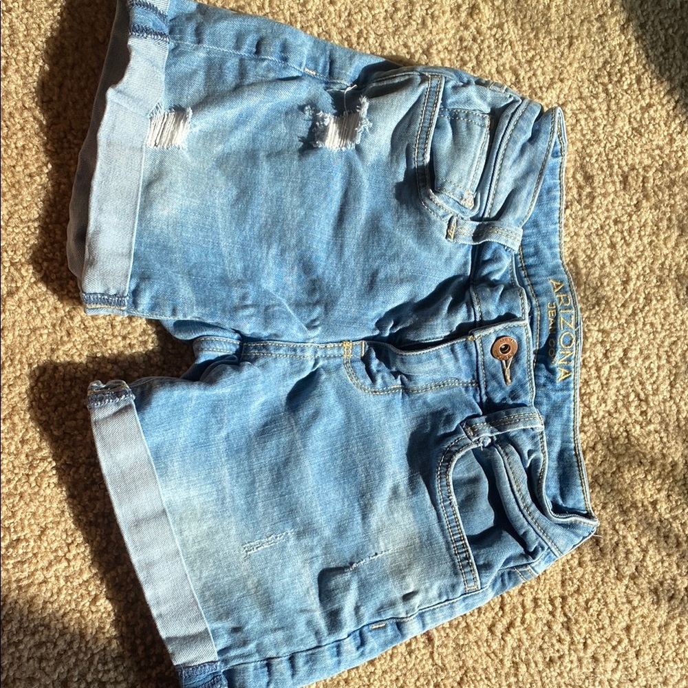 Arizona Jean Company Blue Jean Shorts Light Wash